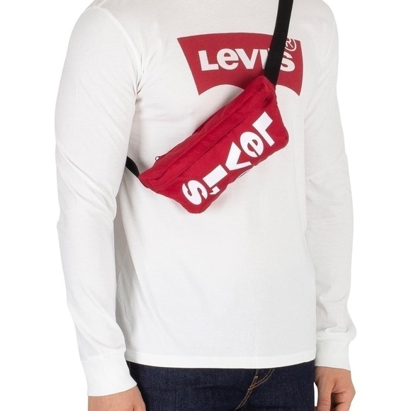 Levi’s Red Waist pack crossbody waist sling NWT - Picture 1 of 10